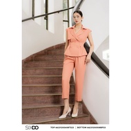 Quần công sở nữ dáng baggy SIXDO (Baggy Raw Pants)