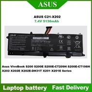ASUS C21-X202 VivoBook S200 X202E X201E S200L Q200 S200E-CT158H X202E-CT009H X202E-CT006H Laptop Bat