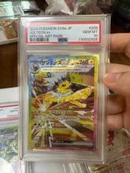PSA10 雷伊貝 伊布 雷伊 jolteon eevee 比卡超 pikachu  日版 鑑定卡 ptcg pokemon 寶可夢