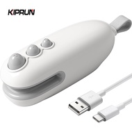 KIPRUN Mini Bag Sealer,  2 in 1 Sealing & Cutting, Heat Sealer with Cutter, Type-C Rechargeable Bag 