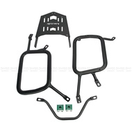 SEPP กันชนด้านข้างอะลูมิเนียมอัลลอยด์สำหรับ Kawasaki Versys650 Carbon Steel Frame Holder Aluminum Al