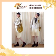 Uni jeans in Beige color