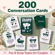 200 Questions Couples Conversation Card Game Date Night Relationship Building