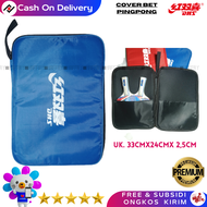 Sarung Bet Kover Tas Tenis Meja DHS Persegi Panjang Ukuran 33 x 24 x 25 Berkualitas Terlaris 12 12 G