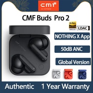 Global Verison CMF By Nothing Buds Pro 2 Headphones Bluetooth Anc Noise Reduction Wireless Hifi Earp