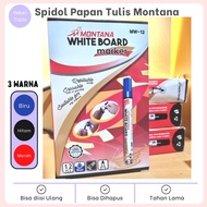MERAH MONTANA Whiteboard Marker Whiteboard Marker/ Whiteboard Marker Red Marker/ Blackbiru