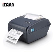 iTCAN เครื่องพิมพ์ฉลากสินค้า iC-1324D บาโค้ด label ใบปะหน้า Lazada ไม่ใช้หมึก ประกันศูนย์ Gprinter  เครื่องพิมพ์ความร้อน