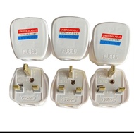 Pioline 3-pin AC plug 13A 250V 3-pin AC plug