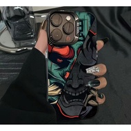 Samsung Galaxy A53 5G Dark Style Phone Case with Demon Warrior Mask for Samsung Galaxy A53 5G