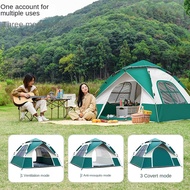 Tent Outdoor Leisure Tent Single-Layer Tent Waterproof Mosquito-Proof Easy Installation Easy to Recy