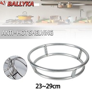 BALLYKA Pot Storage Rack, Bold Stainless Steel Cauldron,  Rotundity Bilayer Wok Stand Kitchen