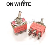 Toggle Switch Rocker Switch (ON/ON)2way E-TEN 6 pin 2 15Amp 250VAC button Switch