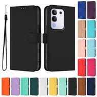 For Vivo Y29 4G Case Luxury Leather Flip Wallet Case For Vivo Y29S Y19S Y04 Case Vivo Y29 5G Case Bo