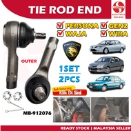 S2U Steering Rack Tie Rod End Outer Inner Proton Persona Gen2 Waja Wira MB-912076 Kepala Ball Joint 