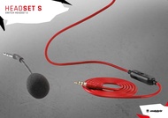 Snakete Head Set S - On Ear Stereo Headset PlayStation 4 Headset for Gaming Consoles with detachable