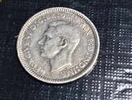 1943年澳洲3便士銀幣