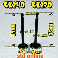 MESIN GX270 ENGINE IN EX CLAMP 1SET GX 270 ENGINE VALVE IN EX