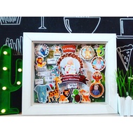 Baby BIODATA FRAME 3D BIODATA POPUP FRAME (SAFARI Theme)