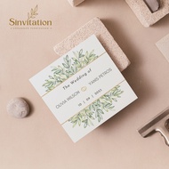 Print Souvenir Cards, Souvenir Exchange Cards, Thank You Cards A09