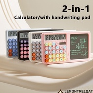 LEMONTRELQAT  Calculator, Large LCD Display Dual Power Supply Scientific Calculator, With LCD Writin