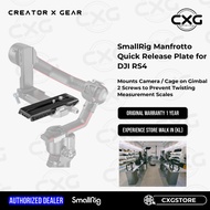 SmallRig Manfrotto Quick Release Plate for DJI RS5 / RS4 / RS4 Pro / RS3 / RS3 Pro / RS2 / RSC 2 (31
