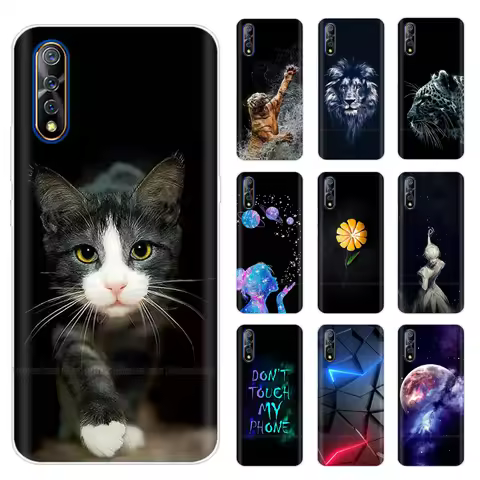 For Vivo V17 Neo Case Silicone Phone Cover For Vivo S1 Soft Clear TPU Cases for Vivo 1907 V17Neo V17