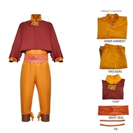 Aang Cosplay Costume Shirt Pants Suits Halloween Carnival Disguise Party Costume Avatar Aang Costume