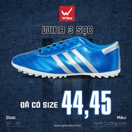 Giày Đá Bóng Trẻ Em Wika 3 Sọc Chính Hãng Giày 3 Sọc Wika Đá Bóng Sân Cỏ Nhân Tạo Chất Liệu Da PU Ch