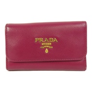 PRADA 牛皮皮革Key Holder鎖匙包