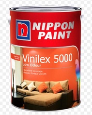 Nippon Paint Vinilex 5000 - Base 1 - Chalk White 1135 - 20L