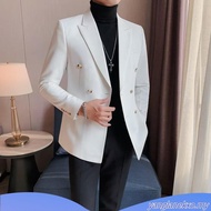 Junqun black blazer men High suit lelaki end British style blazer men VP10
