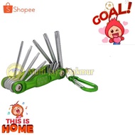 7PC L-WRENCH SET 7PC STAR L-WRENCH 7PC NANKAI STAR FOLDING WRENCH