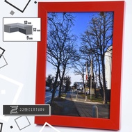 Solid Wood 4R 6R 8R 10R A4 Photo Frame | Picture Frame | Premium Quality | Classic Red Photo Frame |