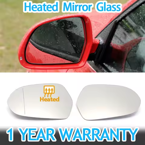 For Audi A4 S4 B8 8K 08-09, A5 S5 B8 8K 07-09, A8 S8 D3 Q3 SQ3 A3 8P Heating Side Mirror Glass Lens 