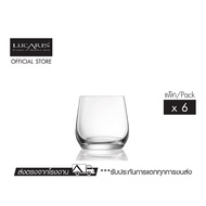 LUCARIS ชุดแก้ว HONGKONG HIP ROCK 285 ml(Pack of 6 pieces)