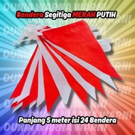 Triangle Flag August Flag/ Renteng Flag/ Rontek/