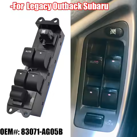Power Master Window Control Switch Button Lifter For Subaru Legacy Outback 2005 2006 2007 2008 2009 
