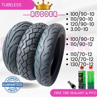 Rudder Tubeless 100/90-12, 110/90-12, 110/70/12, 120/70/12, 130/70/12, 110/90-10, 120/90-10