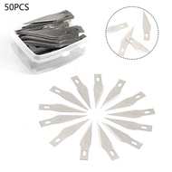 【Wireless】 50/100pcs Sk-5 Carving Wood Cutter Knifes Paper Cut Handicraft Carving Blades For X-Acto 