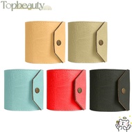 TOPBEAUTY Wrap Wallet, Leather Fast Cash Access Cash Bag, Handy Money Wallet Organizer Money Holder 