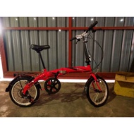 Oscar Vogue 16" Inch Inci Folding Bike Basikal Lipat