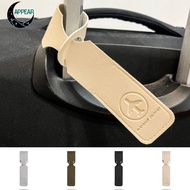 APPEAR Baggage Boarding Pass, PU Leather Anti-loss Luggage Tag, Mini Bag Accessory Baggage Suitcase 