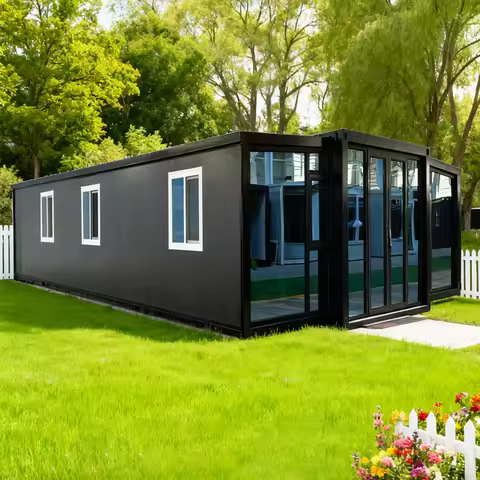 Portable Container House Modular Container Homes with Bathroom Kitchen Tiny Homes 2–5 Bedrooms