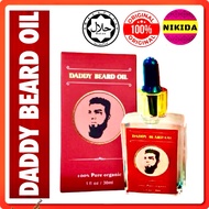 DADDY BEARD OIL 30 ML. BEARD OIL. DENSE SUBUR HAIR, BEARD, MISAI