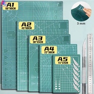 Cutting Mat Paper A4/A3/A2/A1 Hard Rubber Board Handicraft Quilting Grid Line 2 mm