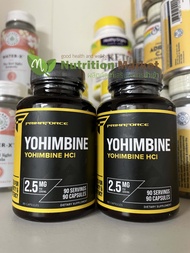 (พร้อมส่ง) ลดไขมันดื้อ Primaforce Yohimbine HCl 2.5 mg 90 Vegetarian Capsules