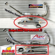 Exhaust Silincer AHAU ONE ORIGINAL 2 Stroke Kawasaki Ninja R RR SS ZX KR KRR new & Old RX King s RXk