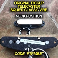 Pickup Set Telecaster Squier Classic Vibe 50S Tele Alnico Neck Bridge Single Model Designed Guitar P