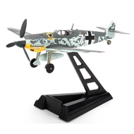 JC WINGS Diecast 1/72 Scale German BF 109G-6 Hartmann Bomber Alloy Model JG 51 1944 Collection Decor