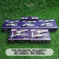 PRC UMA RACING SPARK PLUG NO.6 (A6RTC) NO.7 (A7RTC) NO.8 (B8RTC) NO.8 (AB8R31) NO.9 (AB9R3I) - UR SP